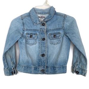 OshKosh B’gosh Denim Jean Jacket Med Wash Blue 5T